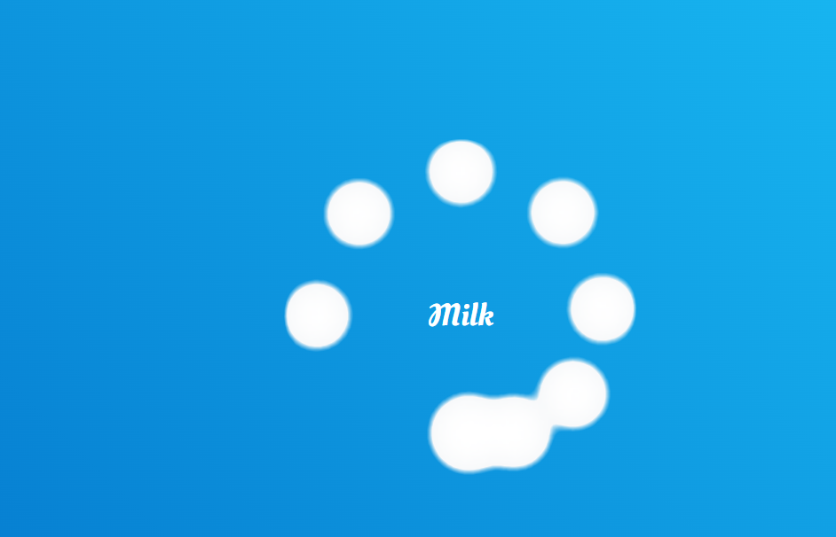 Milk Circular Loader