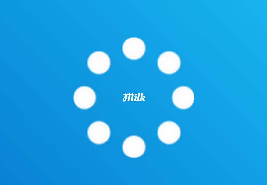 Milk Circular Loader