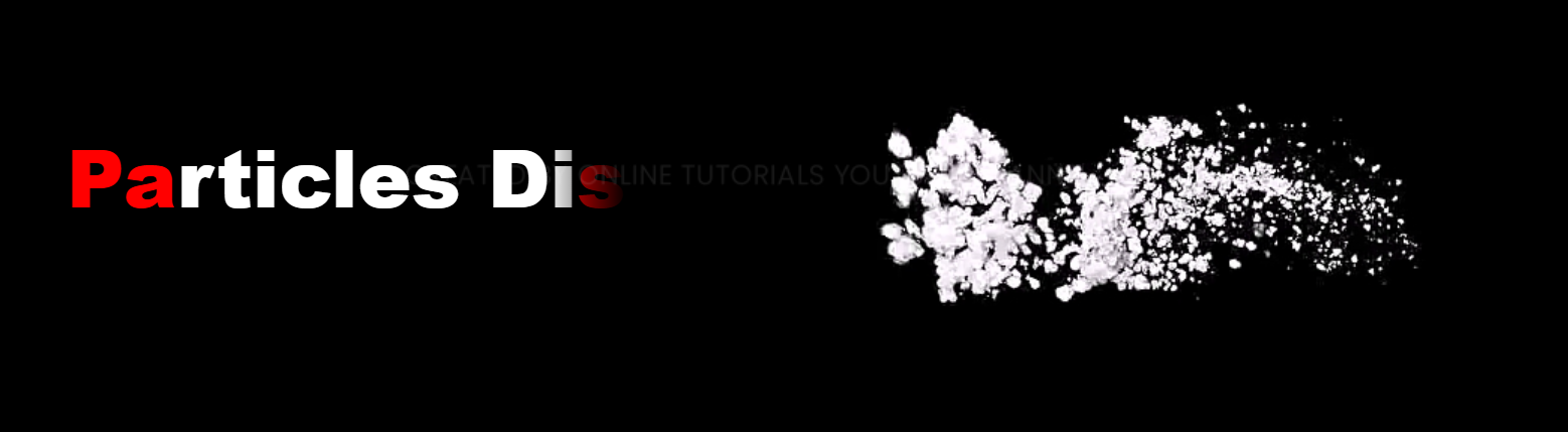 Particles Distortion Effect